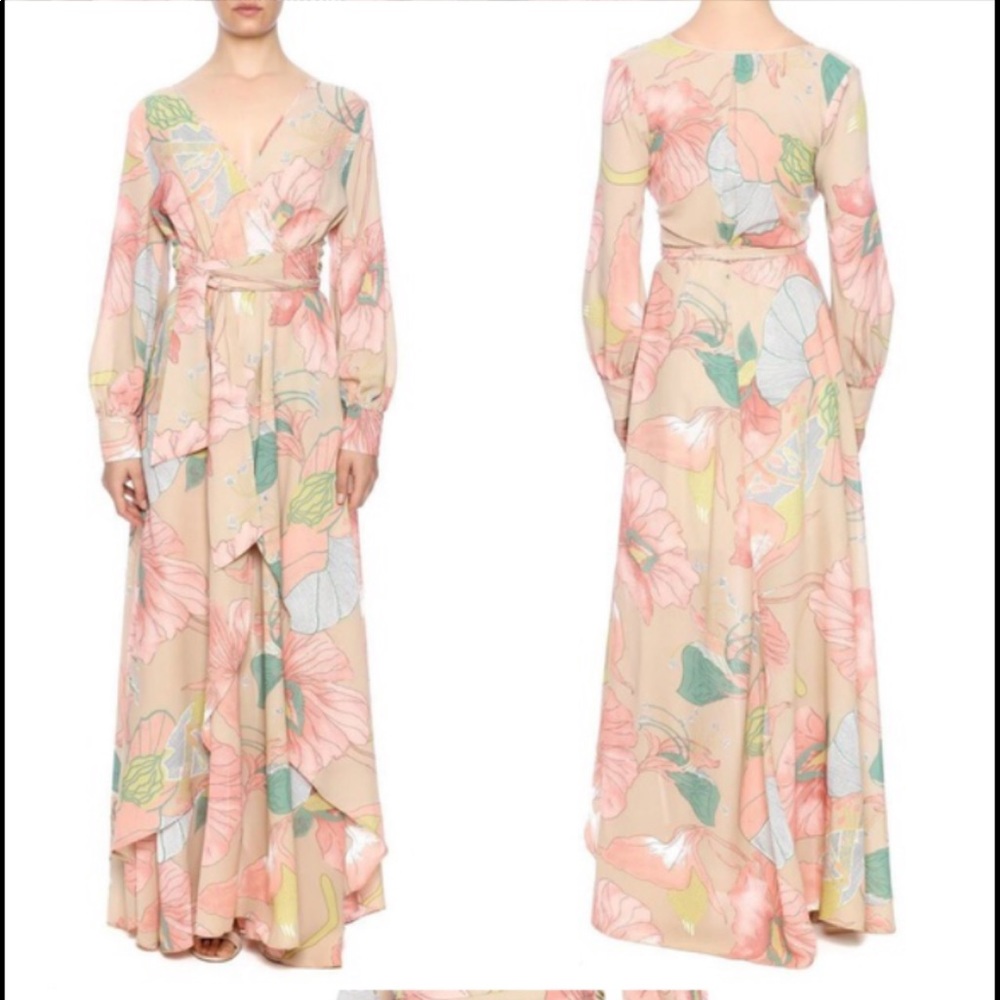 Floral maxi dress